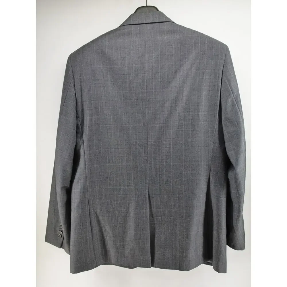 Brooks Brothers Men's Sport Coat Blazer 44L W38 Regent 1818 Gray Wool‎